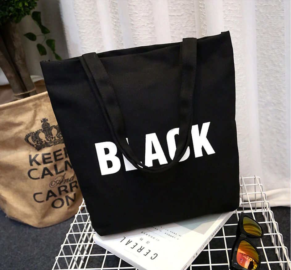 "Black" Tote